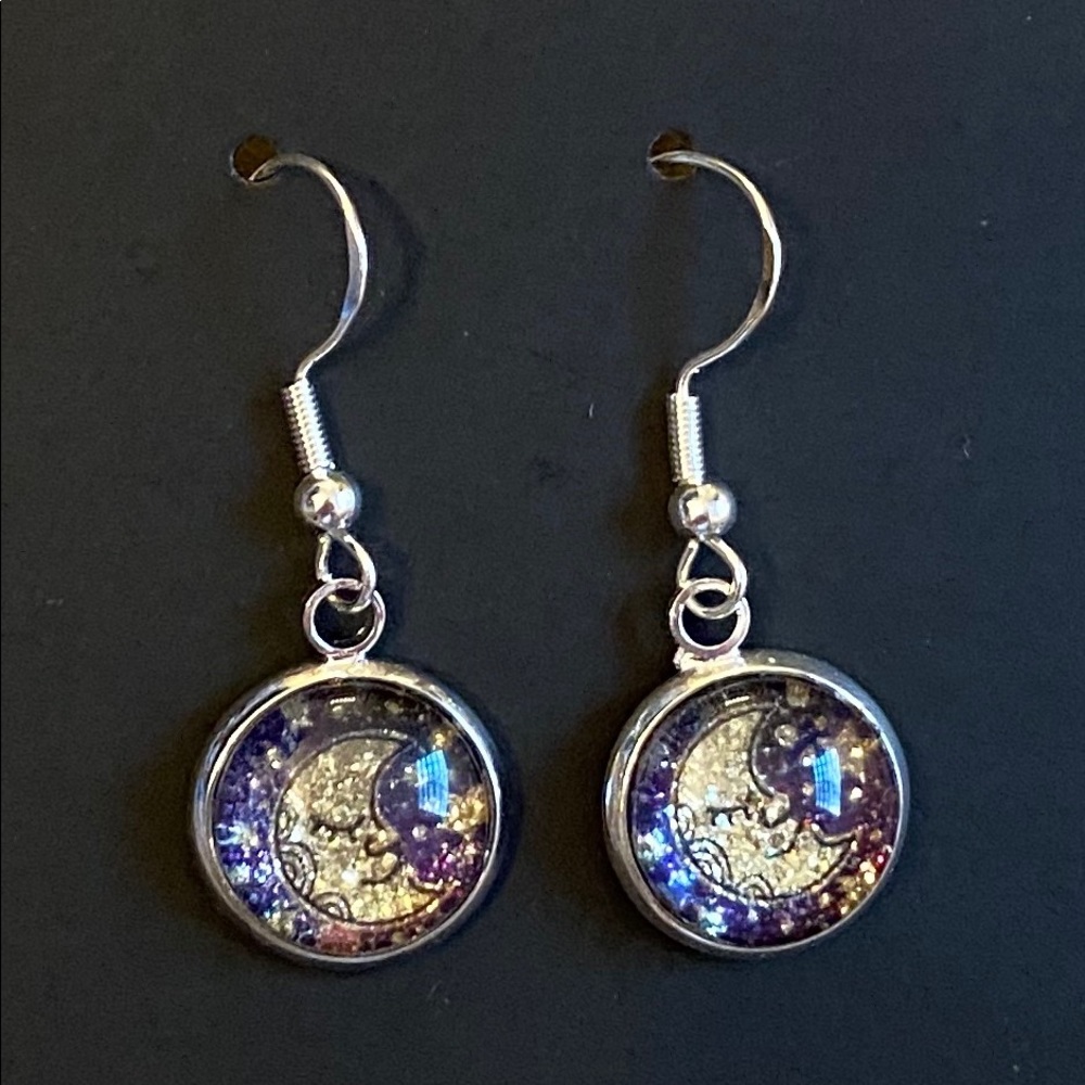 Infinity Love (rt), STERLING SILVER ear wires 12mm